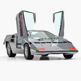 3D Versailles Palace Entrance Side